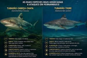 os dois tubarões