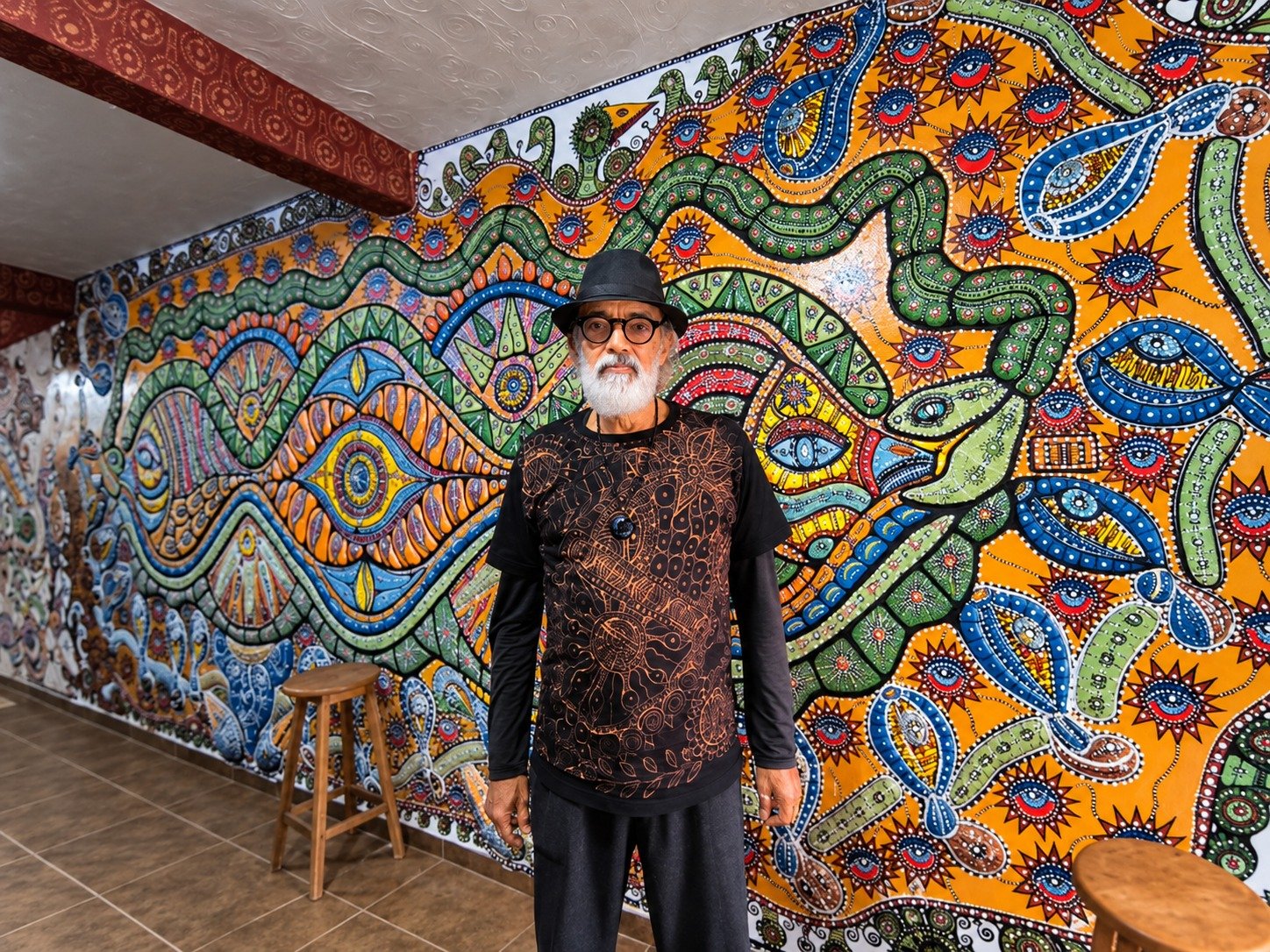 carlos santana artista plastico